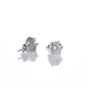 S925 0.5Carat Moissanite Six-Prong Earrings