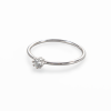 Moissanite Rings: Stackable S925 Silver Set