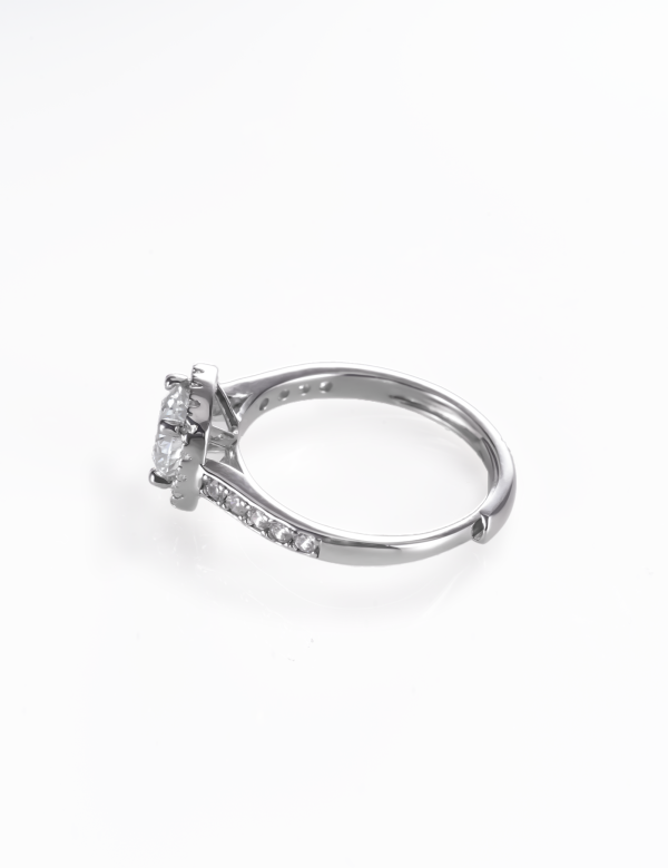 1 Carat Moissanite True Love Ring