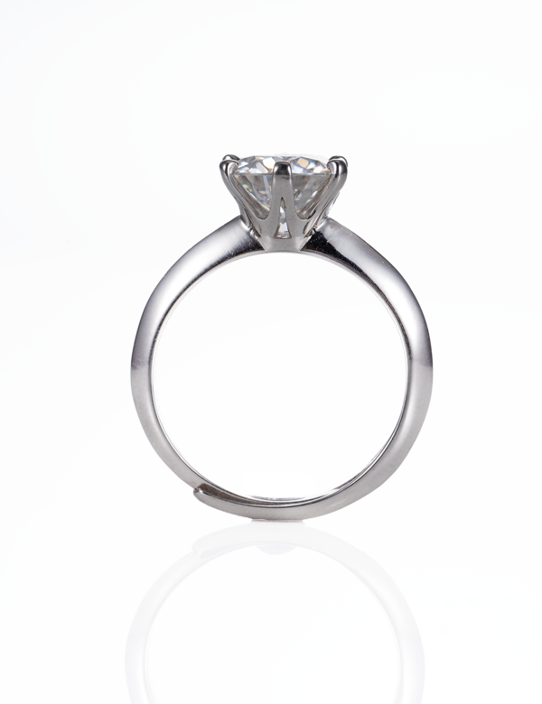 2 Carat Moissanite Women's Engagement Ring