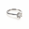 2 Carat Moissanite Women's Engagement Ring