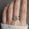 2 Carat Moissanite Women's Engagement Ring