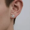 六爪耳钉-2-转换自-png S925 1 Carat Moissanite Six-Prong Earrings