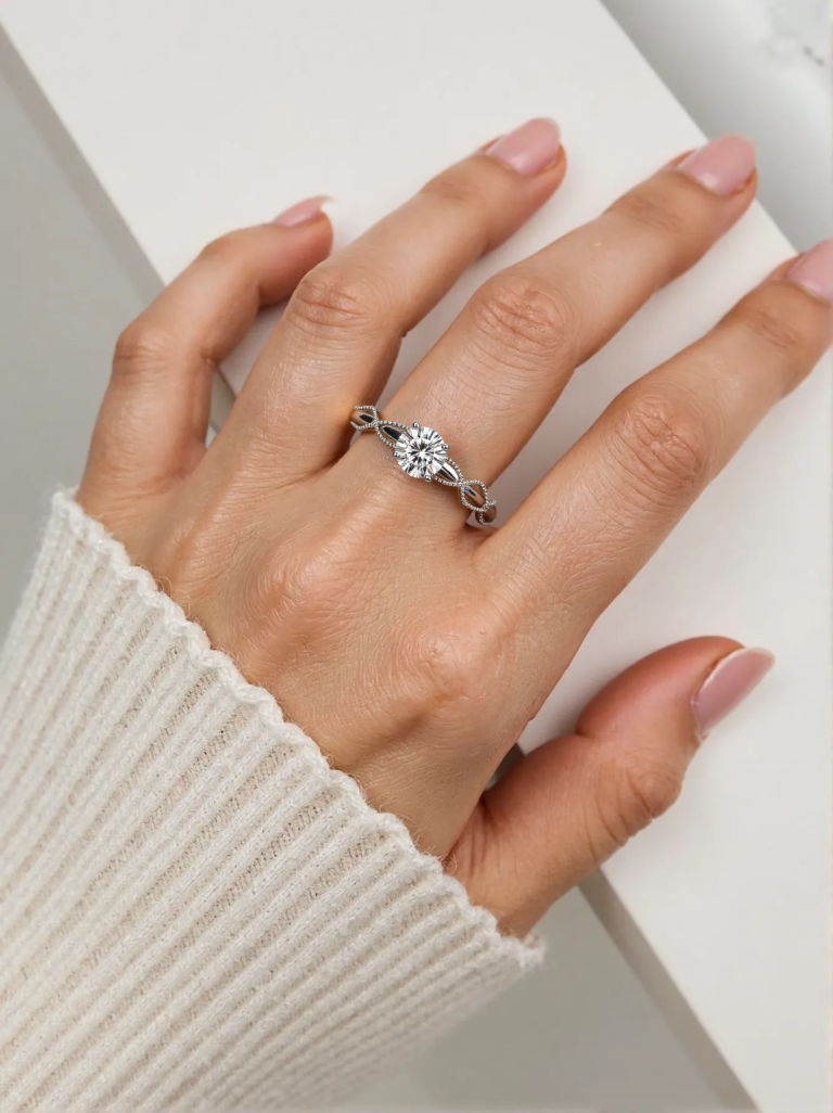Measuring ring size at home using printable ring sizer and string method for accurate engagement and wedding ring fit