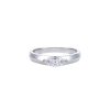 0.5 Carat Marquise Moissanite Silver Ring with timeless elegance