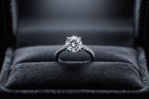 Moissanite engagement ring: a brilliant, affordable alternative to diamonds for your special day