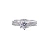 1ct 3-Way Stackable Moissanite Ring