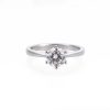 Six-Prong Classic Solitaire Ring