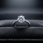 Moissanite engagement ring: a brilliant, affordable alternative to diamonds for your special day