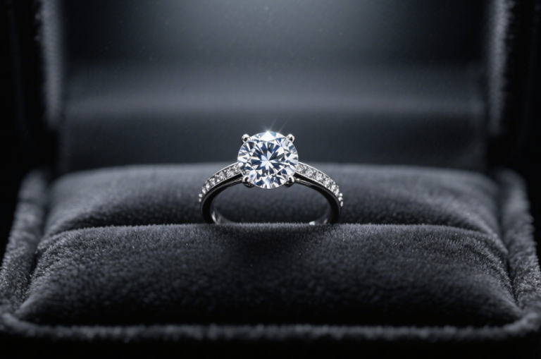 Moissanite engagement ring: a brilliant, affordable alternative to diamonds for your special day