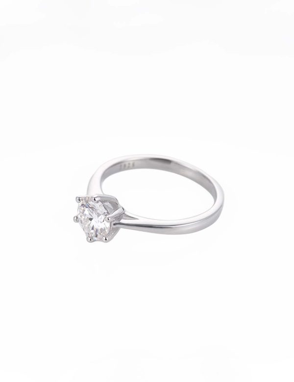 细节图1 Six-Prong Classic Solitaire Ring