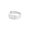 1ct Pyramid Matte Men’s Moissanite Ring