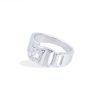 1 carat Chain Hollow Moissanite Men's Ring