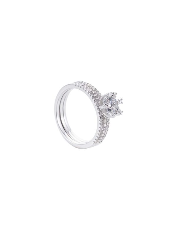 细节图2 1ct 3-Way Stackable Moissanite Ring