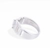 1 carat Chain Hollow Moissanite Men's Ring