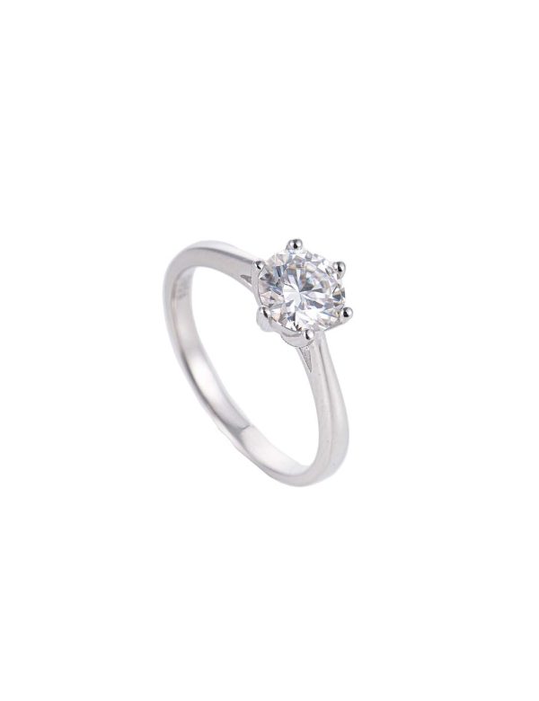 细节图3 Six-Prong Classic Solitaire Ring